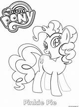 Pie Mlp Pinkie Coloring Pages Printable sketch template