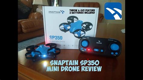 snaptain sp throw   rc mini drone   batteries youtube