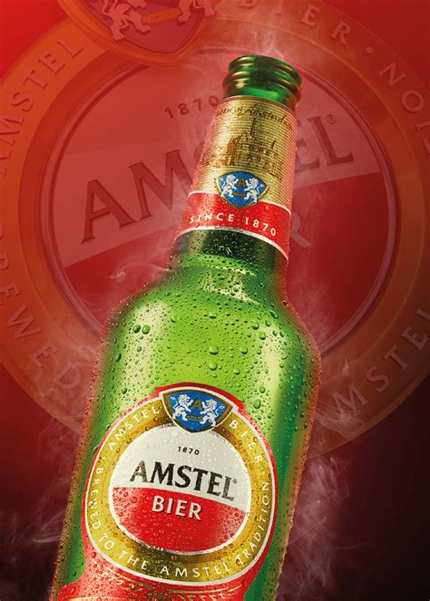 amstel bier  behance