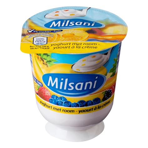 milsani volle yoghurt met fruit kopen bij aldi belgie