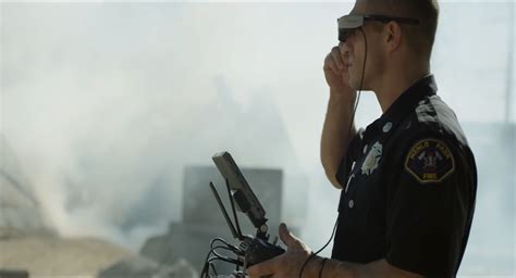 fighting fire  technology ar glasses  drones   responders  dangerous