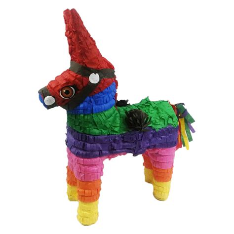 rainbow donkey pinata custom party pinatas pinatascom