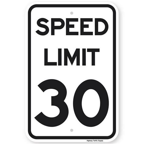 speed limit  mph sign   high intensity grade prismatic