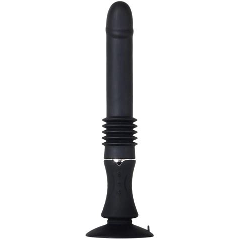 Evolved Love Thrust With Suction Cup Base Black Sex Toys At Adult Empire