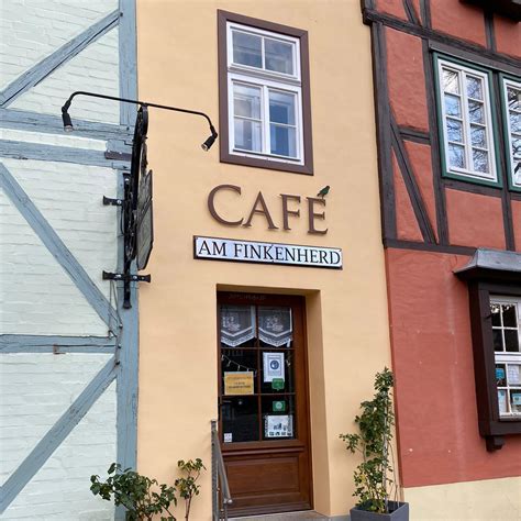 cafe restaurant  finkenherd quedlinburg speisekarte