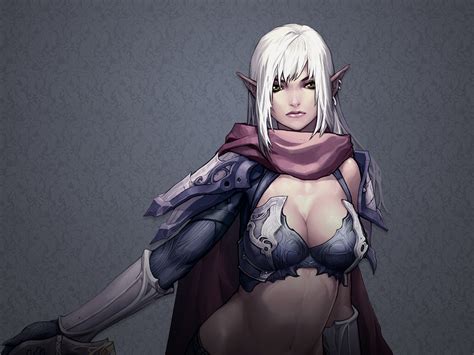 Dark Elf Wallpaper By Schlussel On Deviantart