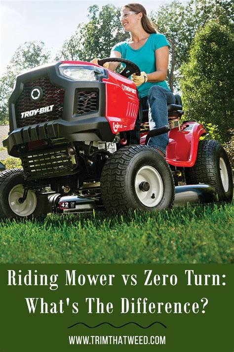 riding mower   turn whats  difference today