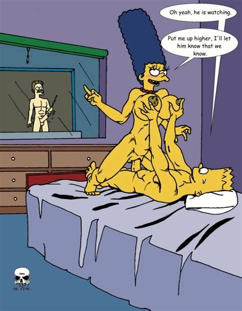 image 173402 bart simpson marge simpson ned flanders the fear the simpsons