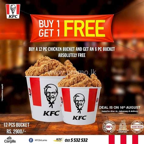 Its Buy One Get One Free Get A 12pc Hot And Crispy Bucket