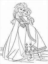 Frozen Coloring Pages Disneys Printable sketch template