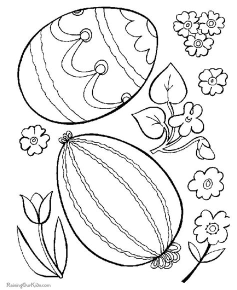 easter flower  print  easter coloring pages easter coloring