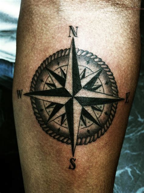 Compass Tattoos Designs Ideas And Meaning Tattoos For You