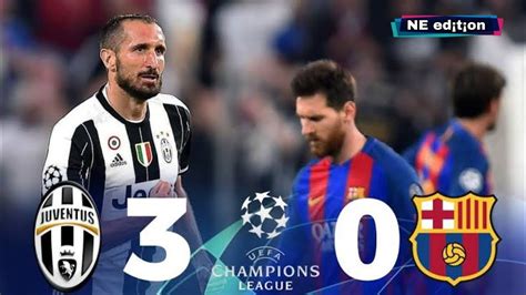 juventus  barcelona ucl    full highlights hd youtube