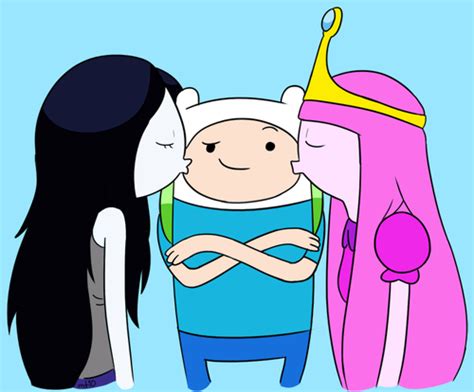 ~ Marceline Finn And Princess Bubblegum ~ Adventure Time With Finn