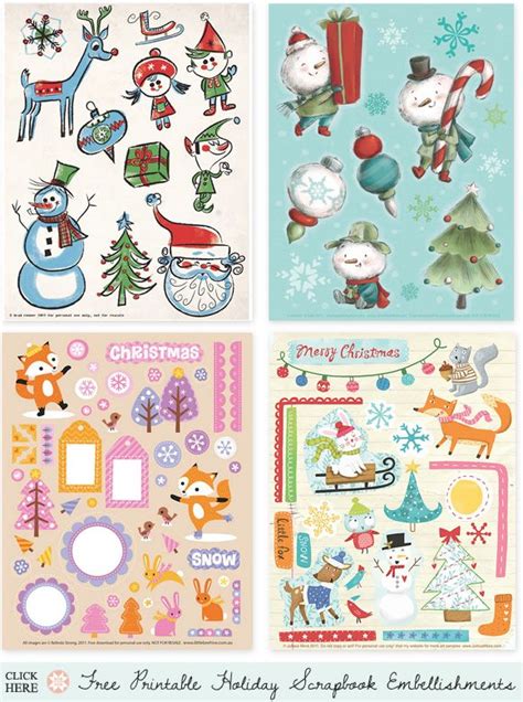 printable scrapbook embellishments paper pinterest awesome
