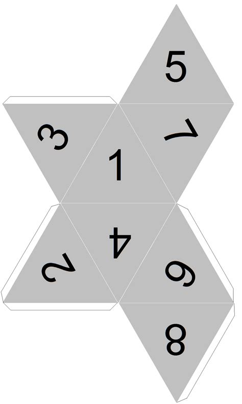origami box  numbers  symbols