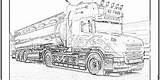 Scania Degorgement sketch template