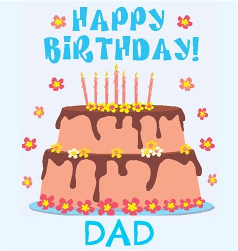 happy birthday dad card printable printable world holiday