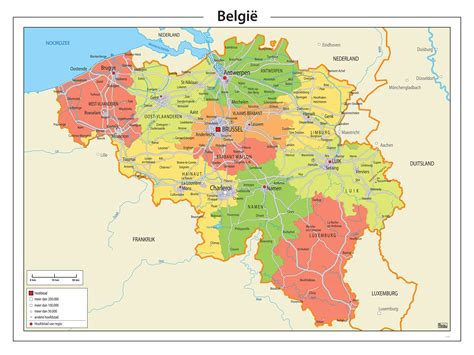 wereldkaart belgie