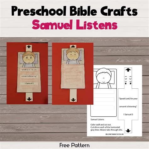 printable samuel bible craft printable templates