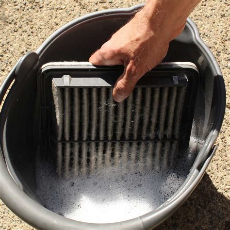 clean  car air filter diy family handyman