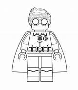 Lego Robin Coloring Printable Pages Description sketch template