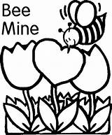 Coloring Valentines Pages Printable Print sketch template