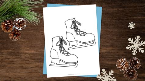 ice skating party      printable