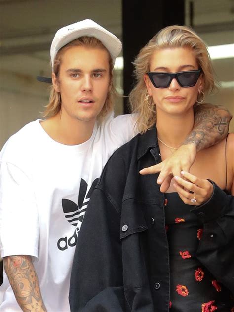 hailey baldwin responds to criticism about her engagement to justin bieber