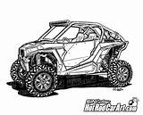 Rzr Atv Polaris Utv Xp Razor Xp1000 Vectorified sketch template