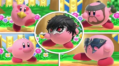 kirby hats  copy abilities  super smash bros ultimate youtube