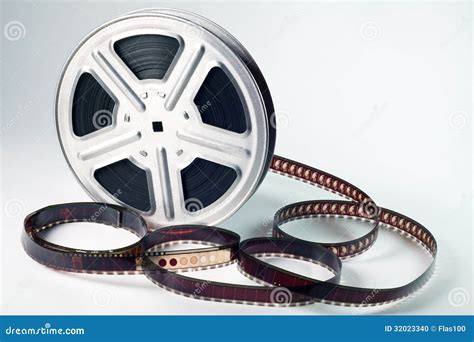 film reel stock photo image