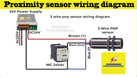 wire proximity sensor wiring diagram