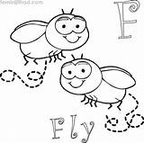Coloring Pages Fly Printable Sheets Expression Facial Animals Choose Board Getcolorings Color Kids Colori sketch template
