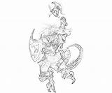 Aeon Calcos Soulcalibur Character sketch template