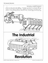 Industrial Revolution Coloring Pages Printable Book Grade Little Agriculture Industry Template Land Students Teachervision sketch template