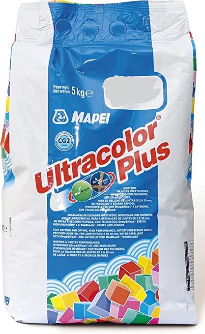 Mapei Ultracolor Plus Coloured Grout Medium Grey 112 Uk Diy