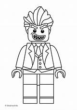 Lego Joker Coloring Pages Batman Kids Movie Drawing Choose Board sketch template