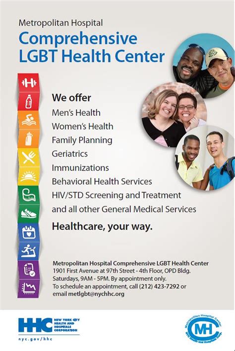 New Clinic At Hhc Metropolitan Hospital Tailors Care To Lgbt Community