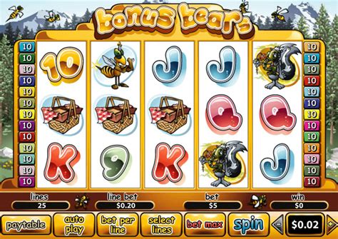 bonus bears slot machine  playtech casino slots