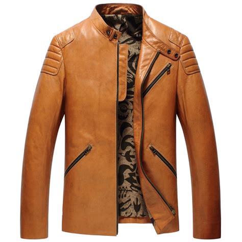 fashion cowhide leather jackets cw