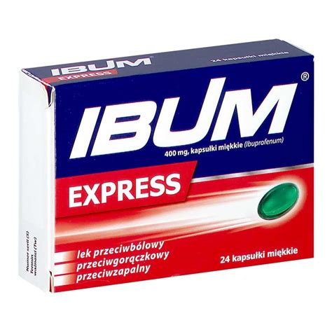 ibum express  wskazania dzialanie dawkowanie