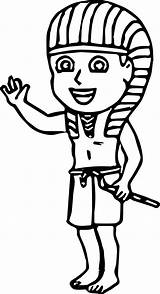Egypt Coloring Cartoon Ancient Wecoloringpage Pages Choose Board Egyptian sketch template
