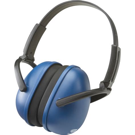 folding ear muff hearing protection blue db model  hearing protection northern