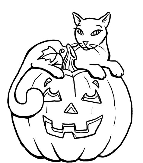 halloween cat coloring pages  coloring pages  kids