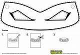 Ninja Mask Turtle Template Tmnt Masks Printable Coloring Turtles Merrychristmaswishes Info Preview Pages Diy Birthday Templates sketch template