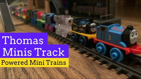 thomas minis track powered  thomas  friends mini trains youtube