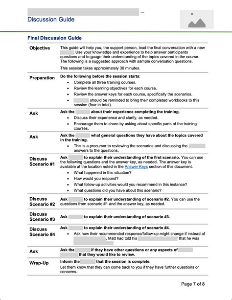 discussion guide  hemeon learning