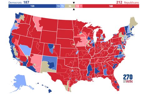 2022 House Election Forecast Maps 270towin