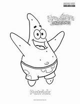 Spongebob Squarepants Patrick Superfuncoloring sketch template